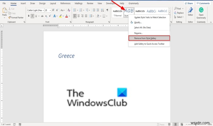 วิธีปรับแต่งและสร้างสไตล์ใหม่ใน Word 