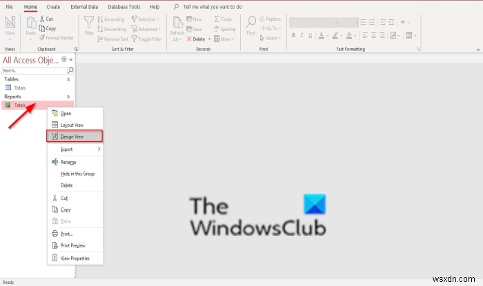 วิธีเพิ่มยอดรวมในรายงานใน Microsoft Access 