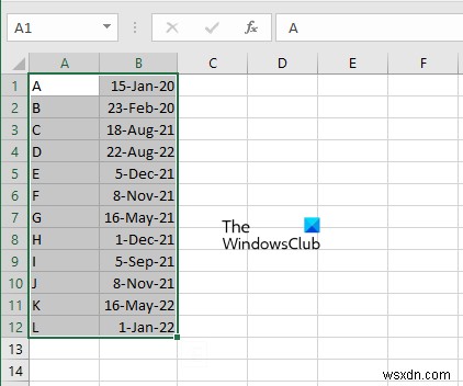 วิธีเน้นแถวที่มีวันที่โดยใช้การจัดรูปแบบตามเงื่อนไขใน Excel 