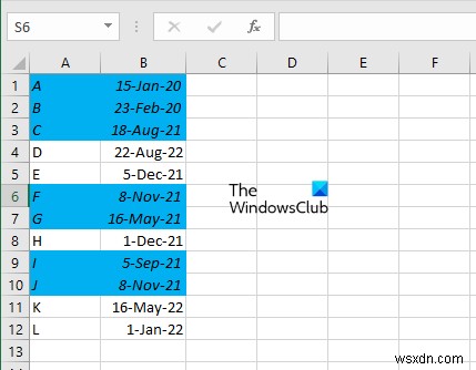 วิธีเน้นแถวที่มีวันที่โดยใช้การจัดรูปแบบตามเงื่อนไขใน Excel 