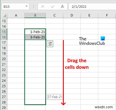 วิธีเน้นแถวที่มีวันที่โดยใช้การจัดรูปแบบตามเงื่อนไขใน Excel 