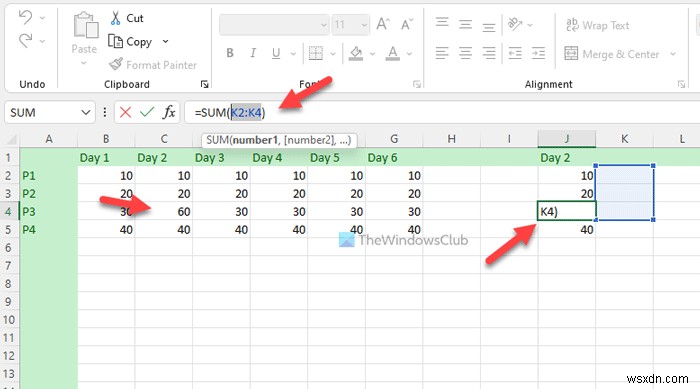 วิธีคัดลอกวางคอลัมน์และแถวในสเปรดชีต Excel 