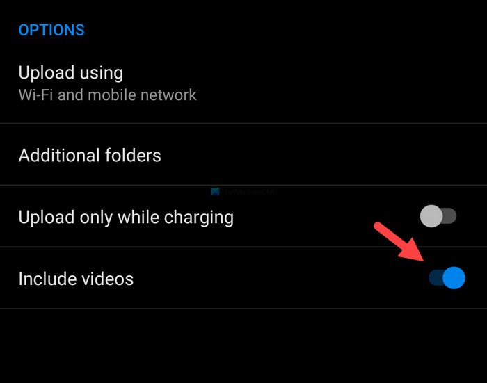 OneDrive Camera Upload ไม่ทำงานบน Android; วิธีเปิดใช้งานหรือเปิดใช้งาน