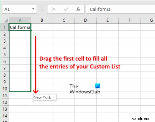 วิธีสร้างรายการแบบกำหนดเองใน Excel