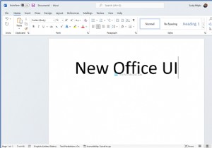 วิธีรับ Office UI ใหม่ใน Windows 11