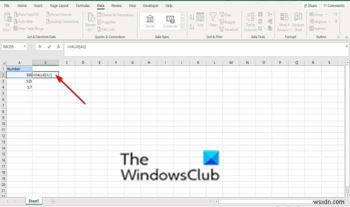 วิธีการแปลงตัวเลขที่จัดเก็บเป็นข้อความเป็นตัวเลขใน Excel