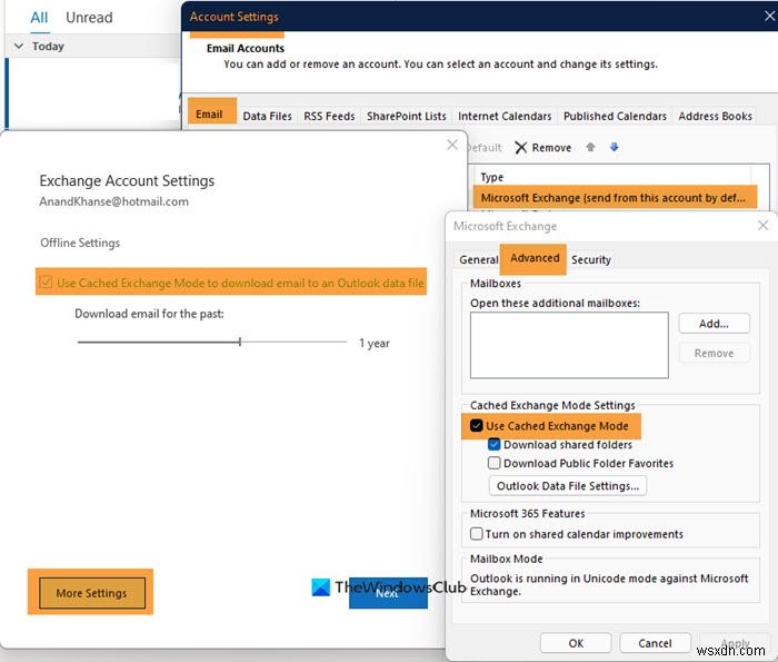 แก้ไขข้อผิดพลาด Outlook 0x8004011D เซิร์ฟเวอร์ไม่พร้อมใช้งาน 