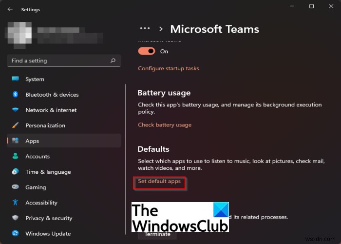 Microsoft Teams ไม่สามารถเปิดไฟล์ในแอปเดสก์ท็อปใน Windows 11 