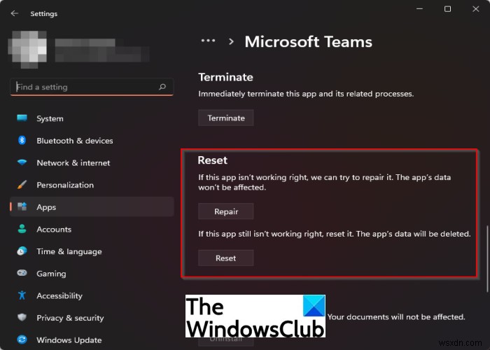 Microsoft Teams ไม่สามารถเปิดไฟล์ในแอปเดสก์ท็อปใน Windows 11 