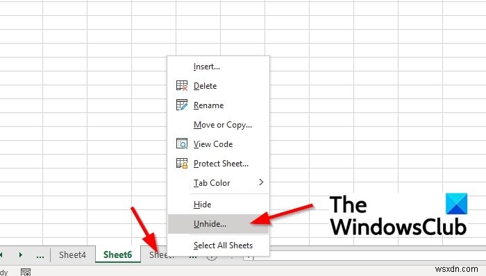 แท็บ Microsoft Excel หายไป [แก้ไข] 