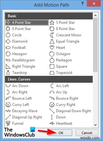 วิธีสร้างและเพิ่มแอนิเมชั่น Motion Path ใน PowerPoint 