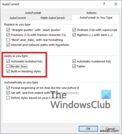 วิธีหยุด Microsoft Word ไม่ให้สร้างเส้นแนวนอนโดยอัตโนมัติ 