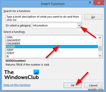 วิธีใช้ฟังก์ชัน ISODD ใน Microsoft Excel 