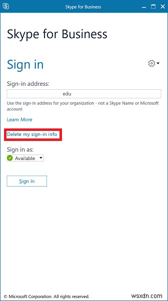 ปิดใช้งานหรือถอนการติดตั้ง Skype for Business อย่างสมบูรณ์จาก Windows 11/10 