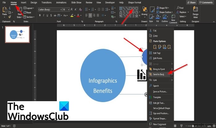 วิธีการแทรกอินโฟกราฟิกใน PowerPoint? 