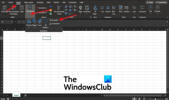 วิธีสร้างแผนผังองค์กรใน Microsoft Excel 