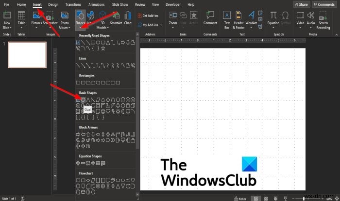 วิธีทำ Flowchart ใน PowerPoint 