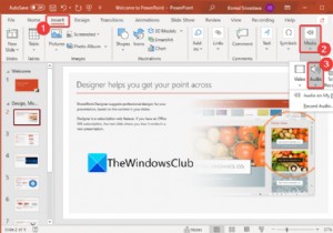 วิธีสร้างการนำเสนอวิดีโอพร้อมคำบรรยายเสียงใน Windows 11/10 