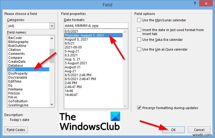 วิธีแทรกฟิลด์ข้อความใน Microsoft Word 