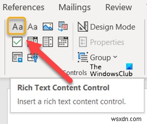 วิธีเพิ่มและเปลี่ยนการควบคุมเนื้อหาใน Microsoft Word 