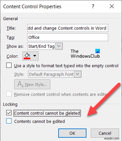 วิธีเพิ่มและเปลี่ยนการควบคุมเนื้อหาใน Microsoft Word 