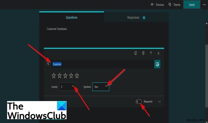 วิธีเพิ่มคำถามในแบบฟอร์มของคุณใน Microsoft Forms 