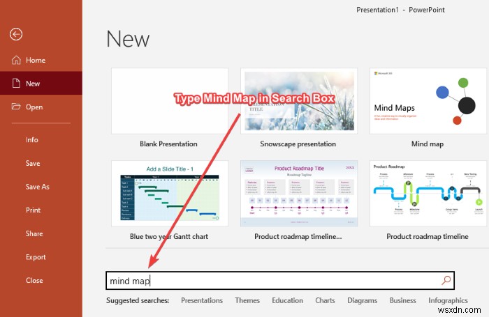 วิธีสร้าง Mind Map ใน Microsoft PowerPoint 