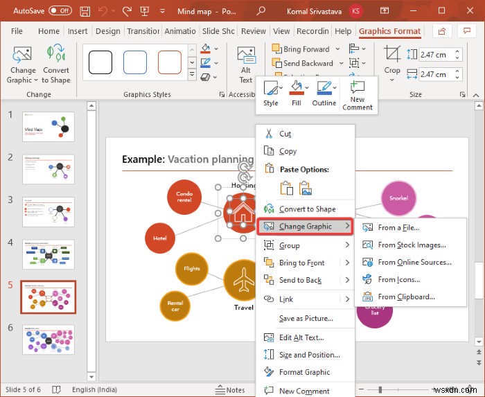 วิธีสร้าง Mind Map ใน Microsoft PowerPoint 