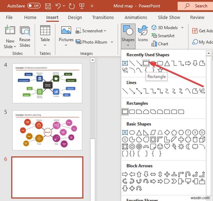 วิธีสร้าง Mind Map ใน Microsoft PowerPoint 