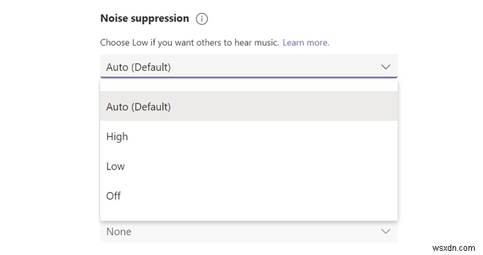 วิธีลดเสียงรบกวนพื้นหลังใน Microsoft Teams 