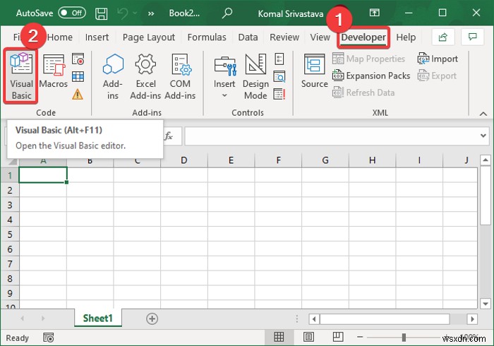 วิธีแก้ไขข้อผิดพลาด VBA 400 ใน Excel 