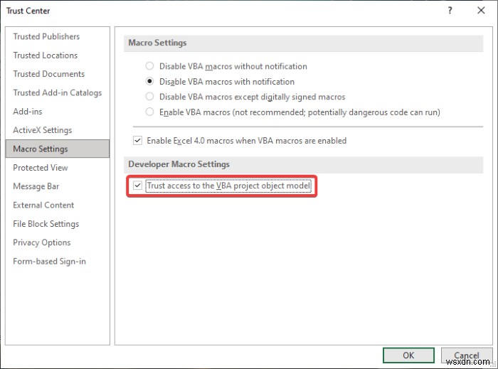 วิธีแก้ไขข้อผิดพลาด VBA 400 ใน Excel 