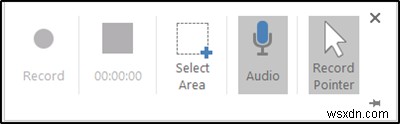 วิธีบันทึกหน้าจอโดยใช้ฟีเจอร์บันทึกหน้าจอ PowerPoint 