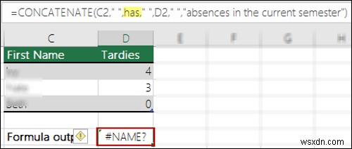 จะลบ #NAME ได้อย่างไร เกิดข้อผิดพลาดใน Excel 