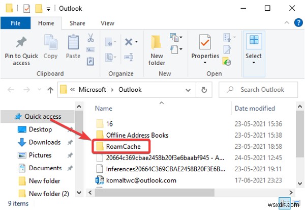 การเติมข้อความอัตโนมัติทำงานไม่ถูกต้องใน Outlook 