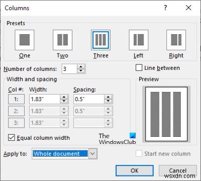 วิธีสร้างหลายคอลัมน์สไตล์หนังสือพิมพ์หรือจดหมายข่าวใน Word 