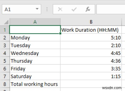 วิธีเพิ่มหรือรวมเวลาใน Microsoft Excel 