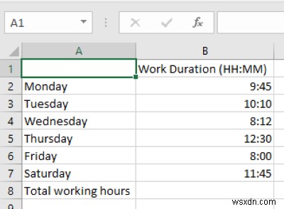 วิธีเพิ่มหรือรวมเวลาใน Microsoft Excel 