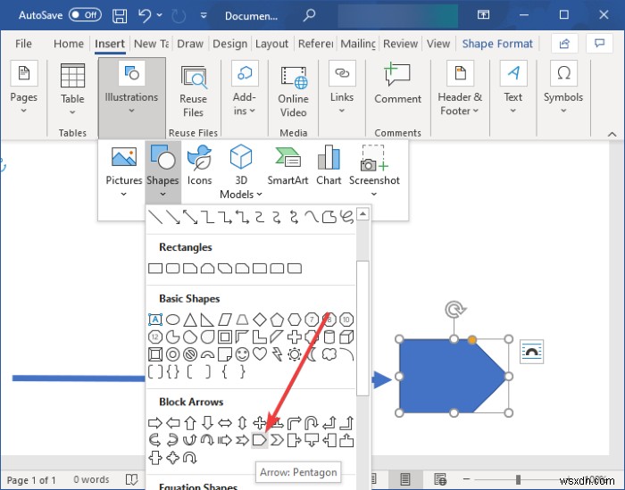 วิธีสร้างไดอะแกรมก้างปลาใน Microsoft Word