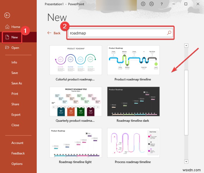 วิธีสร้าง Roadmap ใน Microsoft PowerPoint 