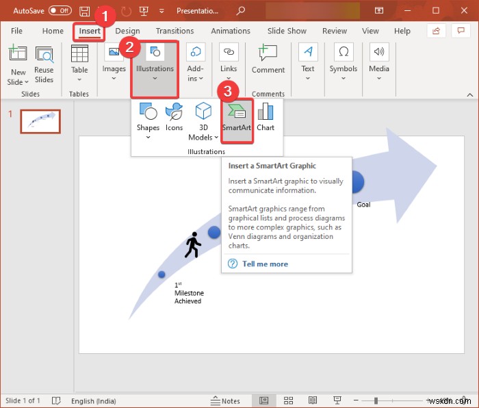 วิธีสร้าง Roadmap ใน Microsoft PowerPoint 