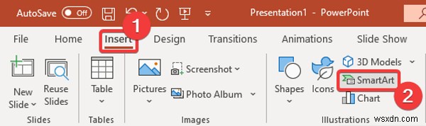 วิธีสร้างแผนผังองค์กรใน Microsoft PowerPoint 