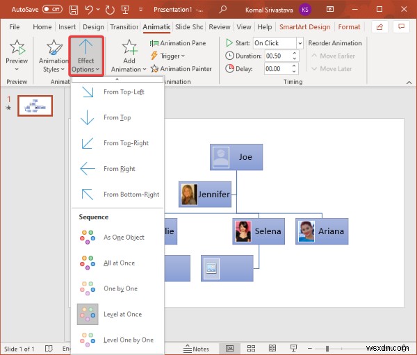 วิธีสร้างแผนผังองค์กรใน Microsoft PowerPoint 