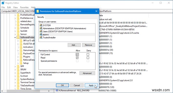 Windows ไม่สามารถเริ่มบริการการป้องกันซอฟต์แวร์บน Local Computer 