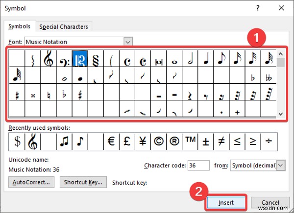 วิธีแทรกโน้ตเพลงและสัญลักษณ์ใน Microsoft Word 