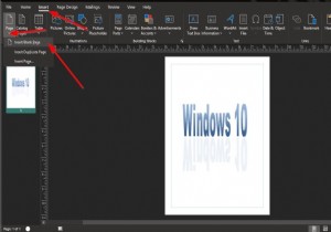 วิธีใช้ตัวเลือกหน้าใน Microsoft Publisher 