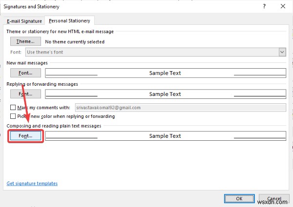 แก้ไขเนื้อหาของอีเมลหรือข้อความหายไปใน Outlook 