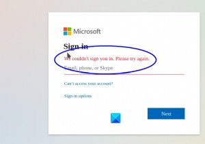 แก้ไขปัญหาการเข้าสู่ระบบ Microsoft Teams:เราไม่สามารถลงชื่อเข้าใช้ให้คุณได้ 