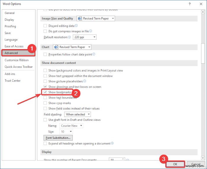 แก้ไขข้อผิดพลาด ไม่ได้กำหนดบุ๊กมาร์กใน Microsoft Word 