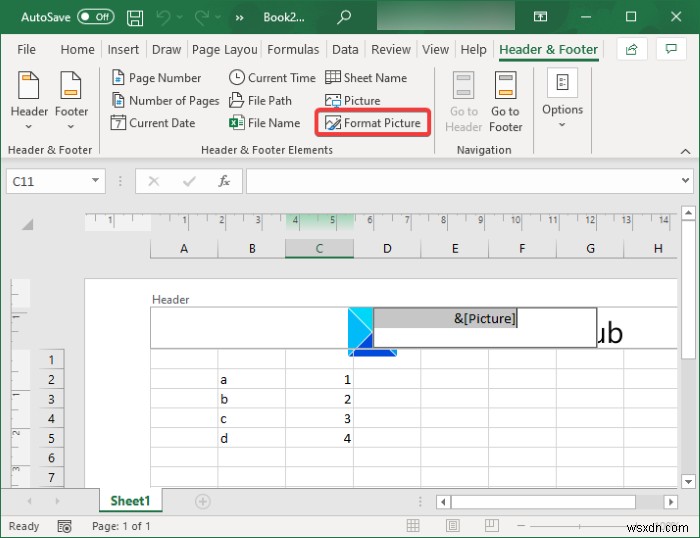 วิธีเพิ่มลายน้ำใน Microsoft Excel 